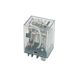 50 X Relè di potenza 24v 10a 220v 24vdc 230vac 2 x vr10hd242c resto lavoro velleman jr international - 1