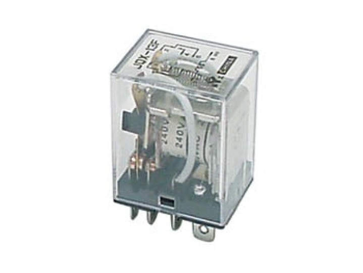 50 X Hochleistungsrelais 10a 24vdc 220vac 2 x wechsler 24vdc jr international - 1