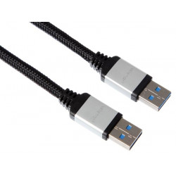 USB cable 3.0 usb plug to to usb plug with professional cord 1.8m pac604t018 velleman - 3