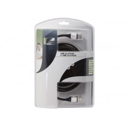 Cable USB 3.0 USB para conectar un enchufe USB A pac604t025 2.5m profesional velleman - 1