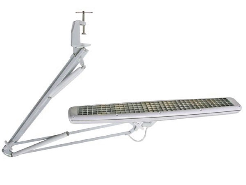Lampada da scrivania arms 3 x 14w 220v vtlamp6 bianco illuminazione bassa tensione velleman - 1