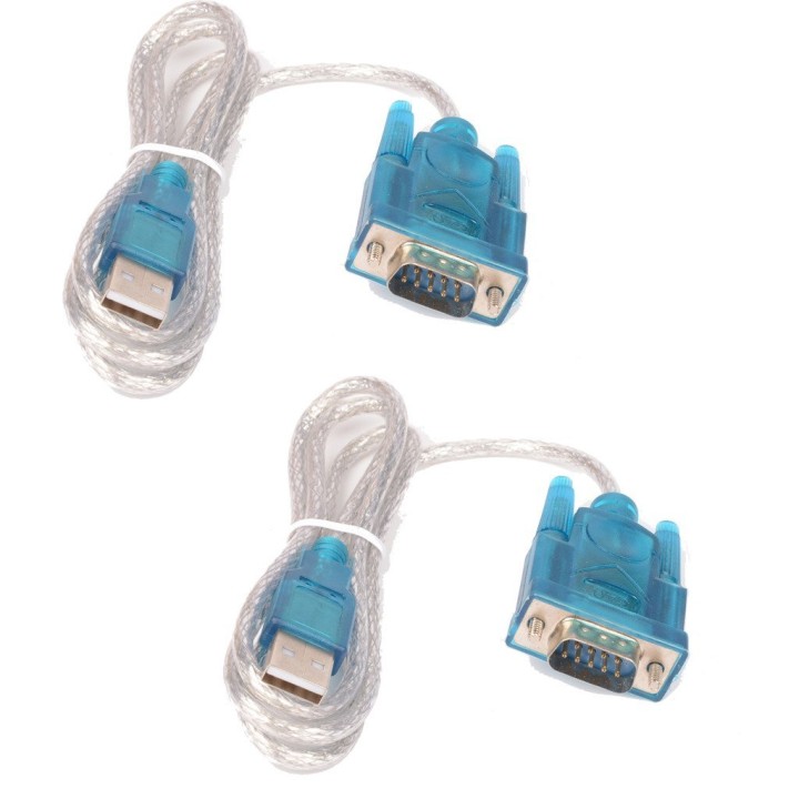 2 X Kabel usb-seriell-umwandlung 0,80 m cable-146/2 jr international - 1