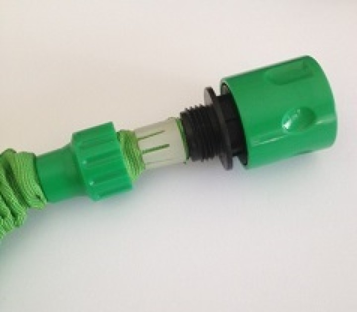 6 X Gardena conexión rápida conector a presión para tubo extensible hose8fr hose15fr hose23fr riego jr international - 1