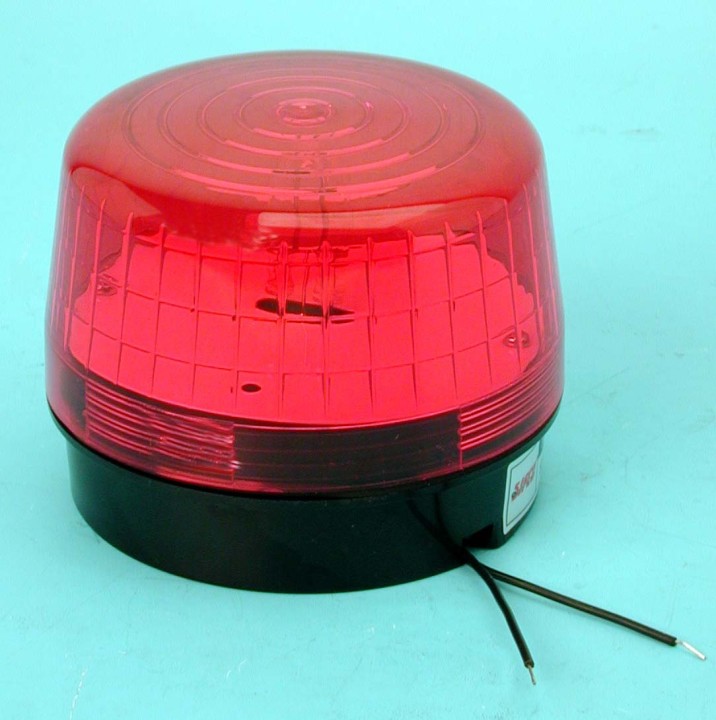 Flash 220vac red xenon flash, ø99x75mm strobe light strobe warning emergency lights strobe warning light systems for fire police