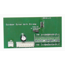 Circuit de sirene autoalimentee sa120n BS-1 alarme sonore securite jr international - 1