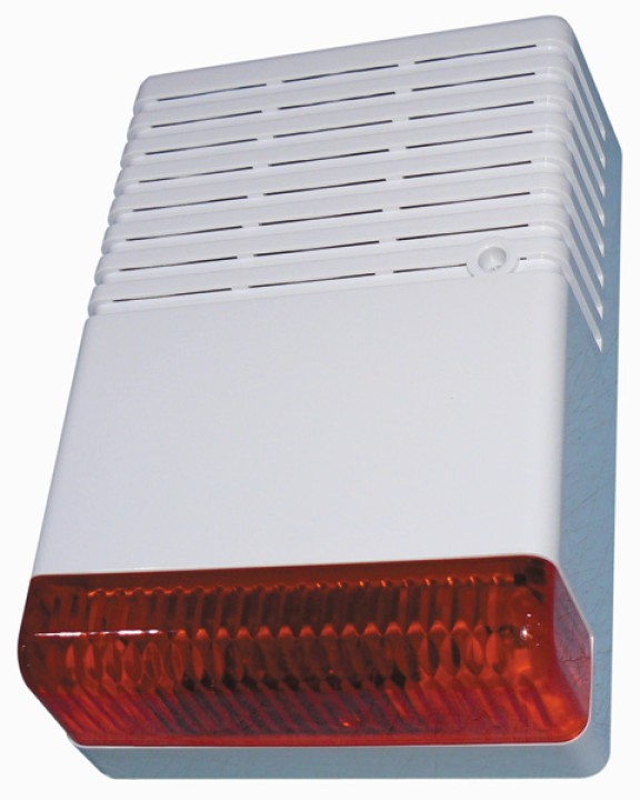 Sirene exterieure etanche autoalimentee BS-2-50W 118db 12v alarme sonore securite jr international - 2
