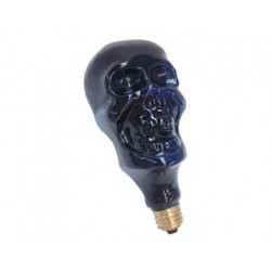 Schwarzlichtlampe totenkopf elektrische gluhlampe beleuchtung 230v 40w e27 jr international - 1
