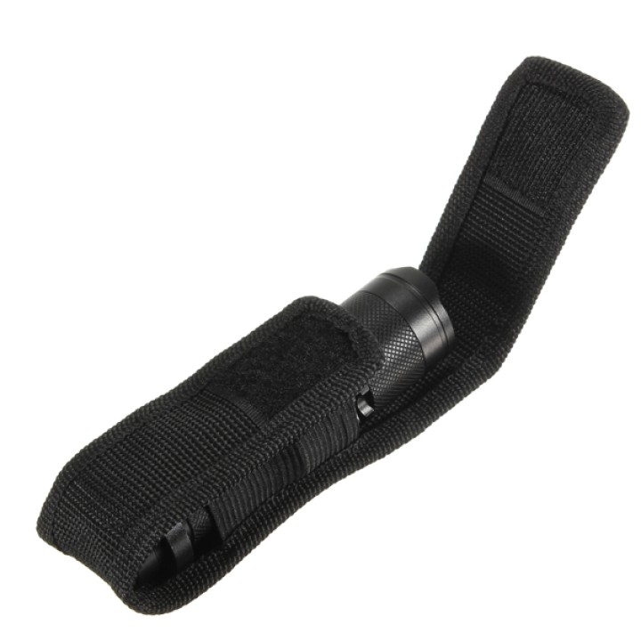 Caso Holder 13 centimetri di nylon fondina Belt Pouch per Torcia LED per la maggior parte torcia fenix  - 2