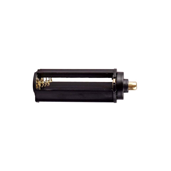 Adaptateur allume cigare pour 3 piles aaa batterie de torche rechargeable t6 q5 jr international - 1