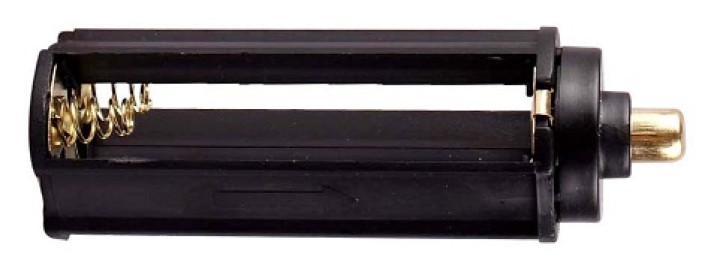Adaptateur allume cigare pour 3 piles aaa batterie de torche rechargeable t6 q5 jr international - 1