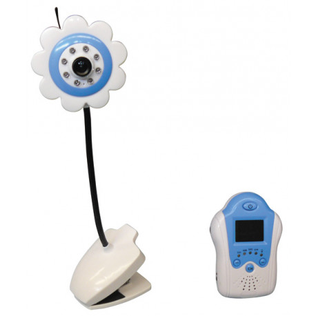 Bebé fotocamera baby monitor fiore video di baby monitor senza fili a infrarossi 50/100m jr international - 1