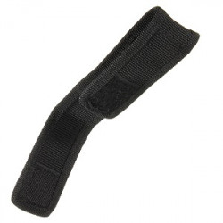 Caso Holder 13 centimetri di nylon fondina Belt Pouch per Torcia LED per la maggior parte torcia mag lite - 1