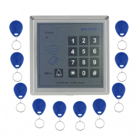Sistema di controllo di sicurezza domestica di RFID di prossimità Entrata serratura di accesso con 10pcs RFID chiavi portachiavi