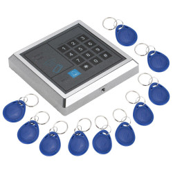 Home Security RFID Proximity Entry Türschloss Access Control System mit 10pcs RFID Keys Key Fob jr international - 2