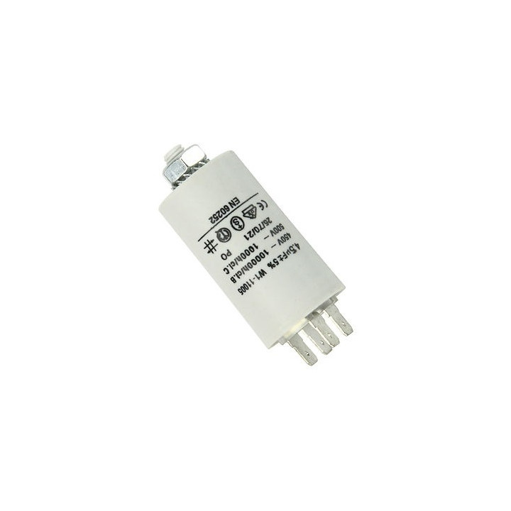 Capacitor 4.5uf / 450 v + earth divers marques - 1