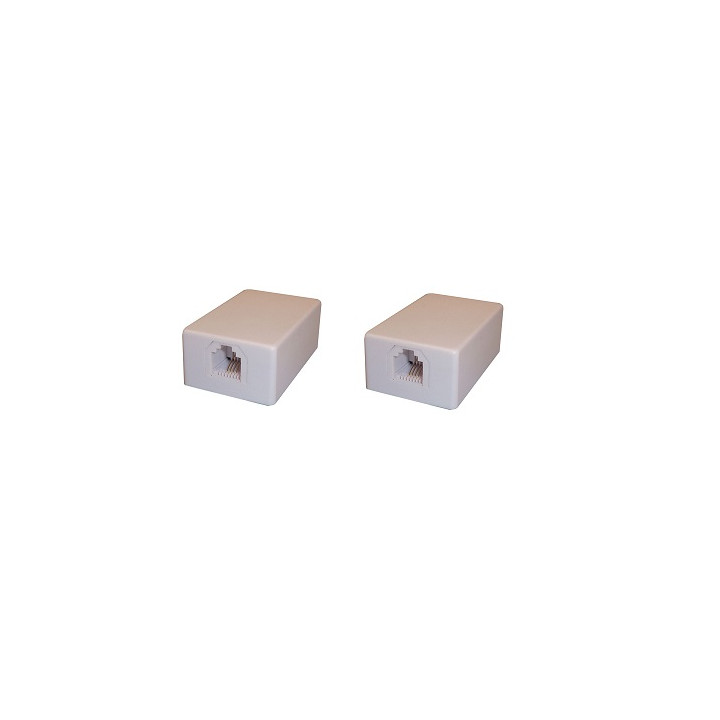 2 X Telefonische anschlussdose modular rj11 6p4c telefonische anschlussdose jr international - 1