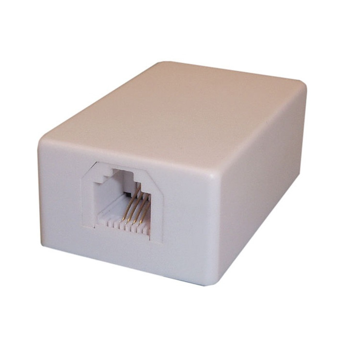 100 X Telefonische anschlussdose modular rj11 6p4c telefonische anschlussdose jr international - 2