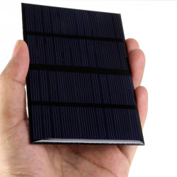 Pannello solare 1.5W caricatore 12v 120mA è batteria del sistema di approvvigionamento energetico jr international - 11