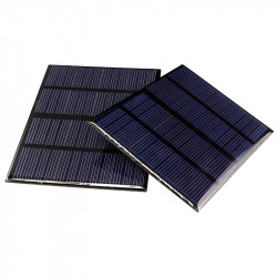 El panel solar 1.5W cargador de 12V 120mA de la batería es sistema de suministro energético jr international - 3