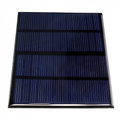 El panel solar 1.5W cargador de 12V 120mA de la batería es sistema de suministro energético jr international - 4