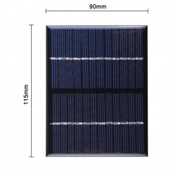 El panel solar 1.5W cargador de 12V 120mA de la batería es sistema de suministro energético jr international - 8