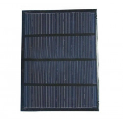El panel solar 1.5W cargador de 12V 120mA de la batería es sistema de suministro energético jr international - 9