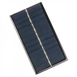 Solar Panel 6v 1w or 167mA Charger for battery power supply system jr international - 1