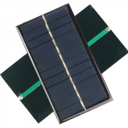 sistema di carica o la batteria pacchetto energetico del pannello solare 6V 1W 167mA jr international - 3