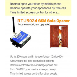 Interruttore a relè di apertura del gate GSM Interruttore di accesso remoto Apertura di porte senza fili tramite chiamata gratui