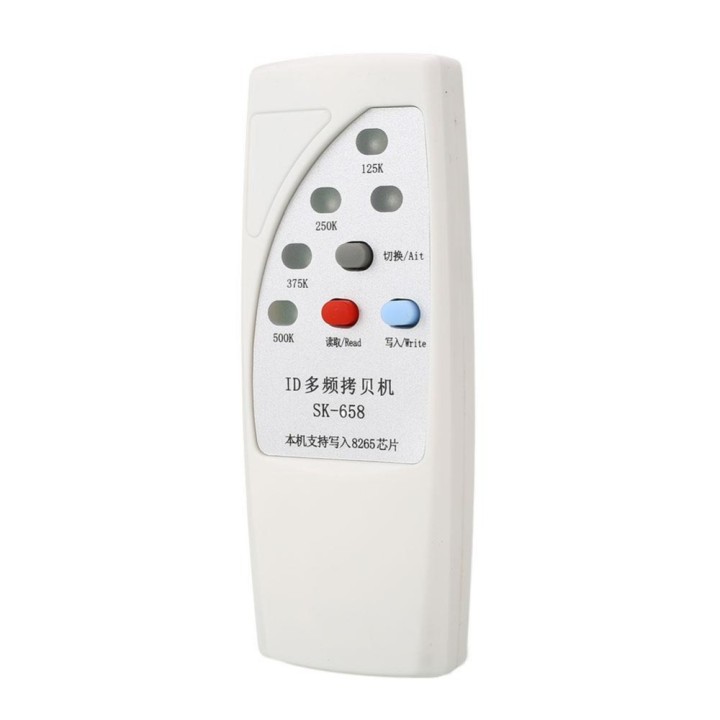4 frecuencia RFID copiadora / duplicador / Cloner ID EM lector y escritor + 3pcs EM4305 T5577 escritura keyfob jr international 