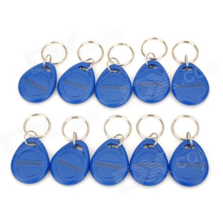 10 pcs EM4305 Kopieren Rewritable Writable Rewrite EM ID Keyfobs RFID Tag Schlüsselring Karte 125KHZ Näherung Token Access Dupli