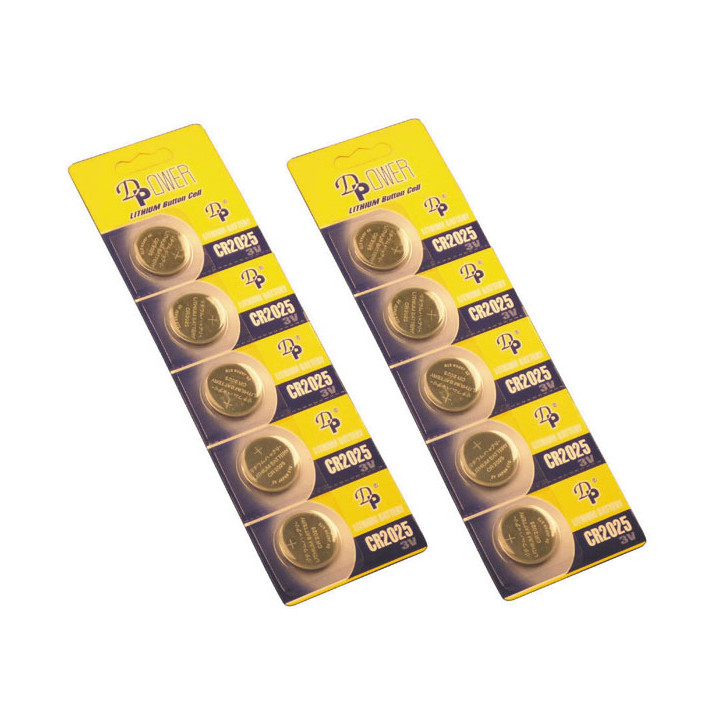 Pack 10 3vdc lithium knopfzelle cr2025 lithiumknopfzelle lithium knopfzelle lithium knopfzellen lithiumknopfzellen jr internatio