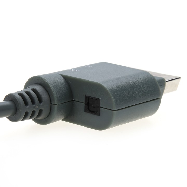 High Definition 5.9ft 1.8M Composite AV RCA HD TV Audio AV Video Cord Optical AV RCA Cable for Xbox 360 jr international - 7