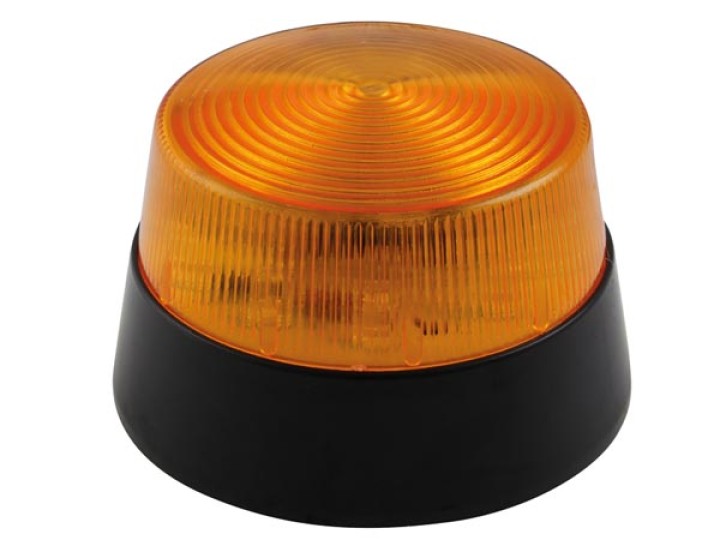 Led flashing light amber 12vdc  diam 77mm haa40an jr  international - 1