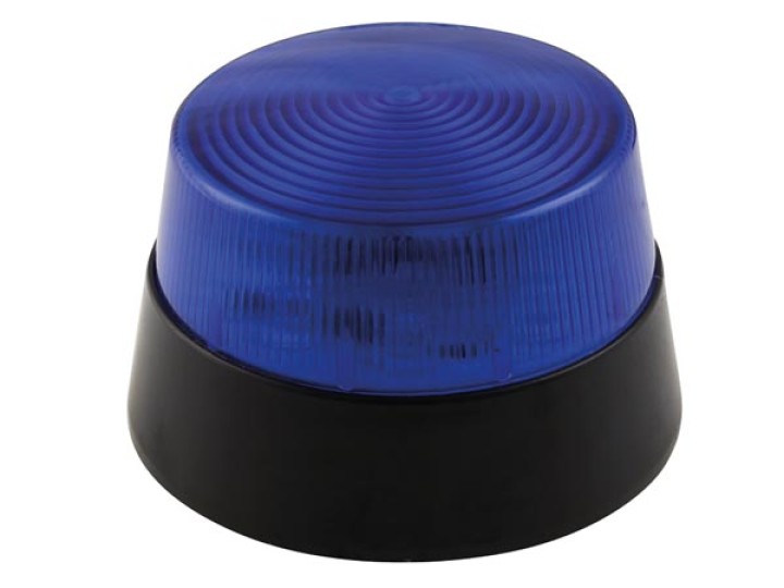 Led blitzlicht blau 12vdc diam 77mm haa40bn jr international - 2