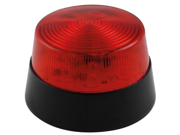 Led blitzlicht rot 12 vdc diam 77mm haa40rn velleman - 1