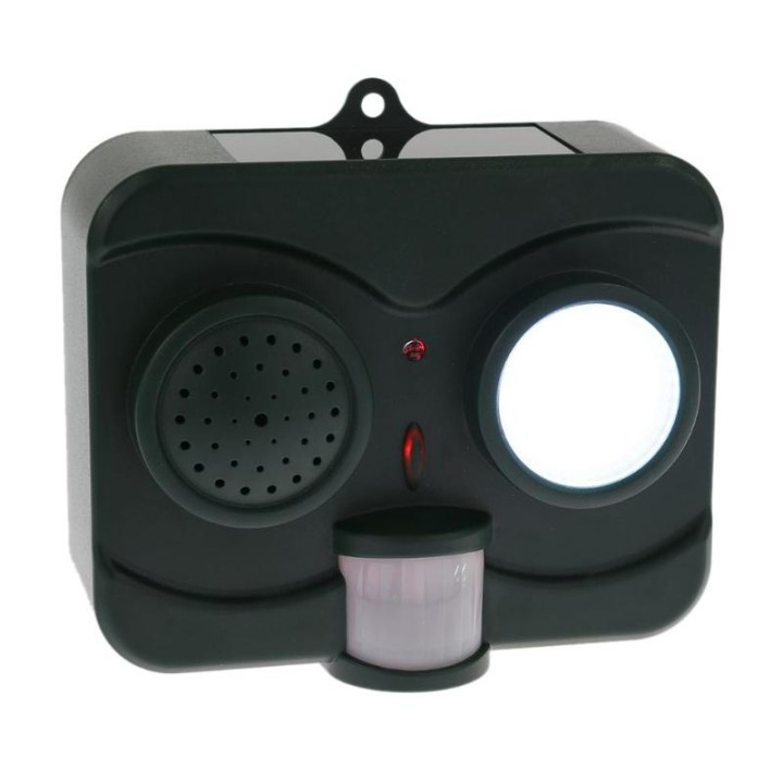 Humane Schutzmaßnahmen Schwarz Ultraschall Infrarot Sound Taschenlampe Vögel Repeller Driving Controller jr international - 8
