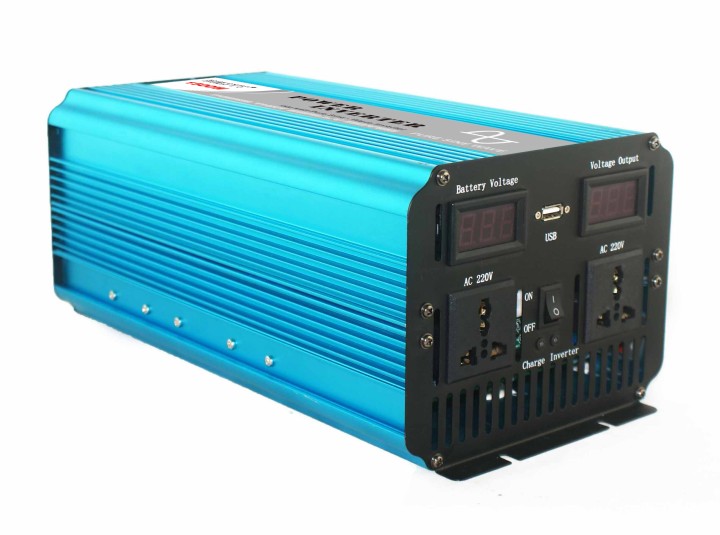 Digitalanzeige LED-Off Grid-Solarinverter 1500W 24v DC bis 220VAC Energie Solarenergie Solarenergie versorgen jr international -