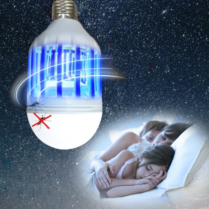 2 Modus E27 LED Moskito Killer Birne UV elektrische Falle Lampe Licht Insekt Fliegen Pest Outdoor Indoor Greenhouse Restaurant K
