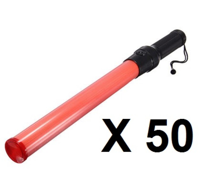 50 Batone luminoso batoni luminosi rosso batone luminoso batoni luminosi rossi jr international - 1