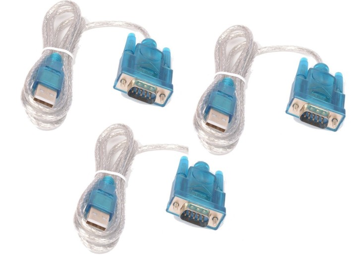 3 X Kabel usb-seriell-umwandlung 1,80 m cable-146/2 jr international - 1
