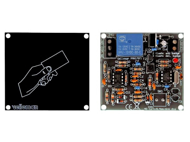 Lettore di schede e tag di prossimità VM179 em4100 em4102 RFID 125KHz velleman - 1