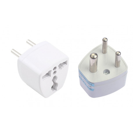 Convertidores de alimentación Universal AU / US / UK a EU AC Wall Power Plug Socket Travel Converter Adapter eclats antivols - 1