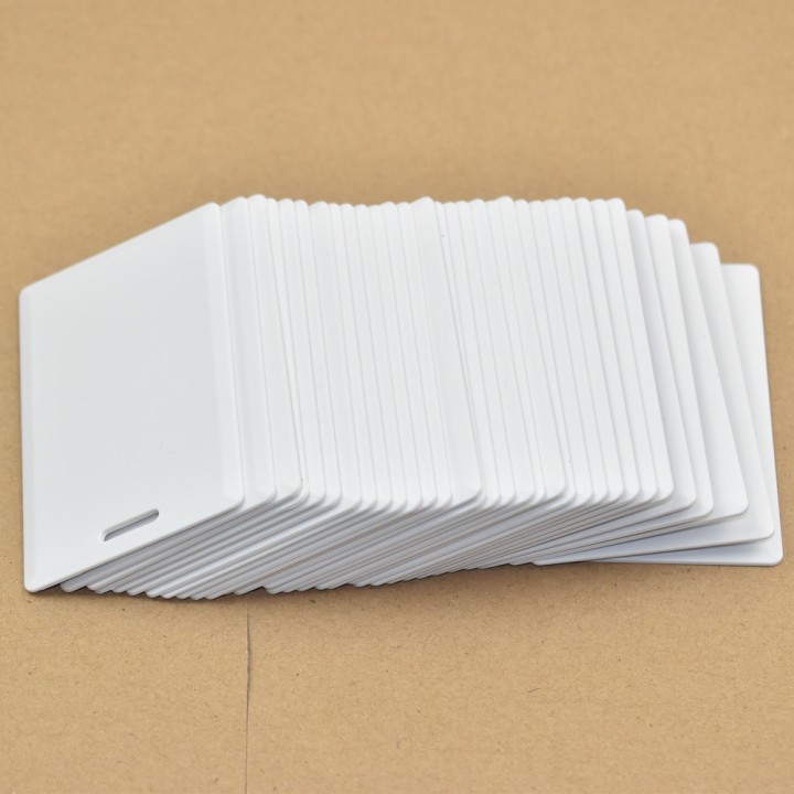 100 x 125KHz rfid T5577 Tarjeta gruesa del sistema de control de acceso Tarjeta RFID reescribible jr international - 3