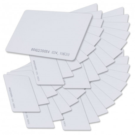 100 x T5577 Card Programmable RFID 125khz Etiquetas inteligentes regrabables en control de acceso jr international - 4