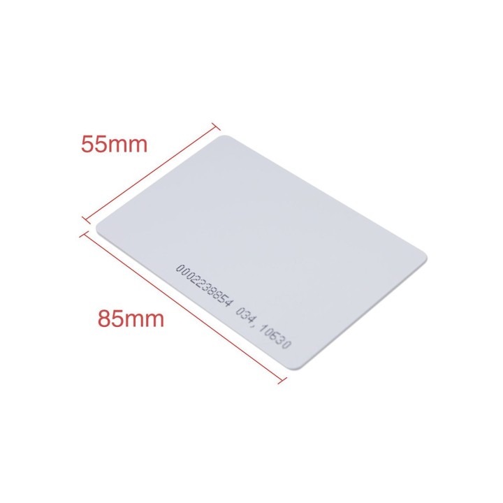 100 x T5577 Card Programmable RFID 125khz Etiquetas inteligentes regrabables en control de acceso jr international - 2