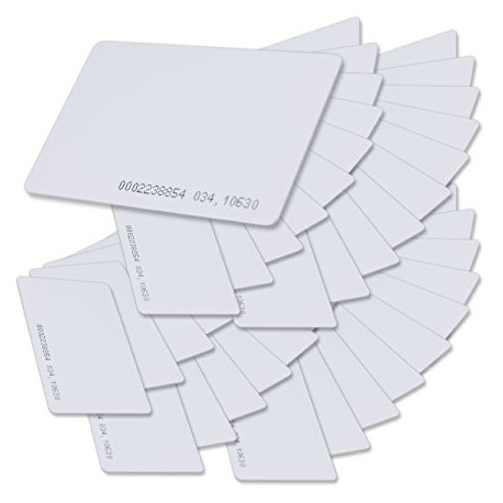 20 x T5577 Card Programmable RFID 125khz Etiquetas inteligentes regrabables en control de acceso jr international - 3