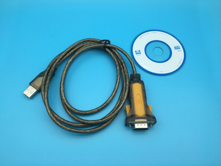 Cable de conversion usb vers rs232 cordon db9 ftdi serie 9 pin 1.50m 1.6m 6 feet jr international - 3