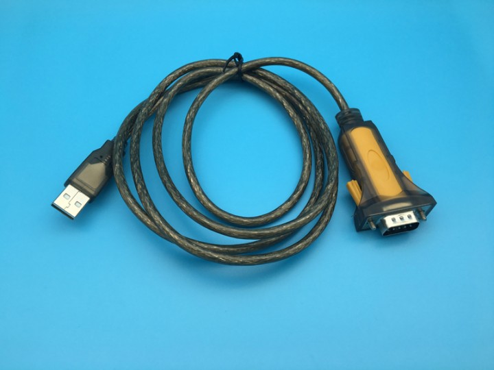 Cable de conversion usb vers rs232 cordon db9 ftdi serie 9 pin 1.50m 1.6m 6 feet jr international - 1