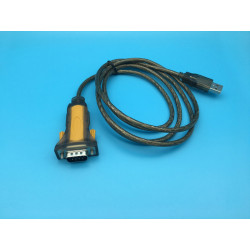 Cable de conversion usb vers rs232 cordon db9 ftdi serie 9 pin 1.50m 1.6m 6 feet jr international - 2
